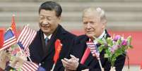 Trump diz que seus assessores têm conversado com a China desde a eleição  Foto: Getty Images / BBC News Brasil