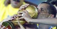 Rivaldo foi eleito o melhor jogador da Copa do Mundo em 2002.  Foto: Getty Images