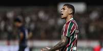 LUCAS MERÇON / FLUMINENSE F.C. - Legenda: Kauã Elias comemora gol contra o Maricá  Foto: Jogada10