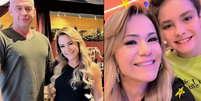 Alexandre Correa leva filho com Ana Hickmann para se encontrar com suposto affair e responde na lata sobre novo amor: 'Está vendo...'.  Foto: Reprodução, Instagram / Purepeople
