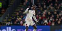 Nicolas Jackson (Chelsea) durante jogo contra o Crystal Palace, no dia 04.01.2025 Foto: Every Second Media / Alamy Stock Photo