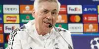  Foto: divulgação - Legenda: Carlo Ancelotti comanda o Real Madrid / Jogada10