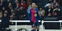 Raphinha (Barcelona) durante jogo contra o Real Betis, no dia 15.01.2025 Foto: ZUMA Press, Inc. / Alamy Stock Photo