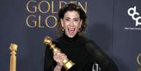 Fernanda Torres venceu o Globo de Ouro como Melhor Atriz pelo filme 'Ainda Estou Aqui', de Walter Salles  Foto: Jeff Kravitz/FilmMagic