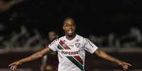 -  Foto: Lucas Merçon/Fluminense - Legenda: Keno abriu o placar para a vitória do Fluminense sobre a Portuguesa-RJ pelo Carioca-2025 / Jogada10