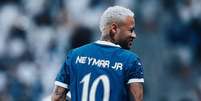 Neymar participou de somente sete jogos com a camisa do Al-Hilal  Foto: Divulgação/Facebook Al Hilal / Estadão