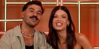 Mateus e Vitória Strada no 'BBB 25'  Foto: Reprodução/Globo / Mais Novela