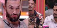 Diego, Gabriel e Maike no 'BBB 25'  Foto: Reprodução/Globoplay / Márcia Piovesan