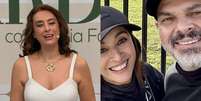 Catia Fonseca falou sobre a demissão do marido da Band  Foto: Reprodução/Band/Instagram / Contigo