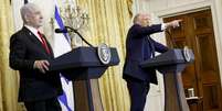 Trump sugeriu que palestinos de Gaza fossem realocados para países como Egito e Jordânia enquanto território seria reconstruído pelos EUA  Foto: EPA / BBC News Brasil