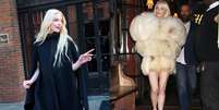 A atriz Anya Taylor  Foto: Joy com seus dois primeiros looks - Getty Imagens / Manequim