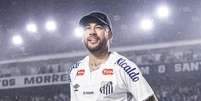 Neymar retornou ao Santos e estreia contra o Botafogo-SP nesta quarta-feira, 5  Foto: Reprodução/Instagram