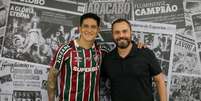 Cano renova contrato com o Fluminense.   Foto: Reprodução / Fluminense / Esporte News Mundo