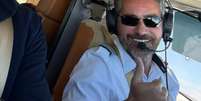 O piloto Gustavo Medeiros morreu na queda do avião King Air F90, na Barra Funda.  Foto: Reprodução/Instagram/@carpena / Estadão