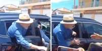Lula prendeu dedos da mão em porta de carro durante visita à Bahia  Foto: 