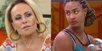 Ana Maria Braga no Mais Voc&ecirc; e Aline no BBB 25  Foto: Reprodu&ccedil;&atilde;o/Globo / Contigo