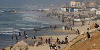 "Potencial da Faixa de Gaza é inacreditável", afirmou presidente dos EUA  Foto: DW / Deutsche Welle