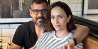 Juliano Cazarr&eacute; e a esposa  Foto: Reprodu&ccedil;&atilde;o/Instagram / Mais Novela