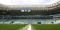  Foto: Fabio Menotti/Palmeiras - Legenda: Vista interna do Allianz Parque, estádio do Palmeiras / Jogada10