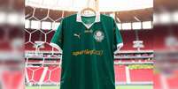  Foto: Divulgação / Palmeiras - Legenda: Palmeiras negocia terceiro patrocinador para sua camisa / Jogada10