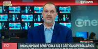 Mauro Paulino está de volta aos telejornais do canal de notícias da Globo  Foto: Reprodução