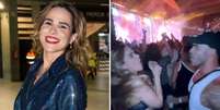 Wanessa Camargo curte noite de solteira em show da Shakira  Foto: Reprodução/Instagram / Contigo
