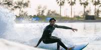 Yago Dora treina antes de etapa da WSL.   Foto: Max Physick/World Surf League / Esporte News Mundo
