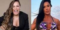 Gis de Oliveira, Gracyanne Barbosa (Reprodu&ccedil;&atilde;o/Instagram)  Foto: Mais Novela