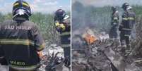 Avião que caiu no interior de SP já havia sofrido acidente  Foto: Reprodução / Contigo
