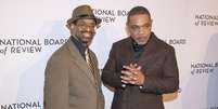 None  Foto: John Whitfield e Clarence Maclin ( Astrida Valigorsky/WireImage) / Rolling Stone Brasil