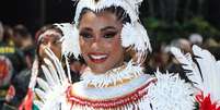 Gripe e dormindo 4 horas por noite: Érika Januza revela principais desafios em ser rainha d escola de samba  Foto: Victor Chapetta/Agnews