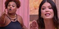 Camilla e Vitória Strada no 'BBB 25'  Foto: Reprodução/ Globo / Mais Novela