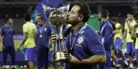  Foto: Rafael Ribeiro/CBF - Legenda: Ramon Menezes celebra título do Sul-Americano Sub-20 / Jogada10