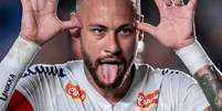  Foto: Rafael Assunção/Ag. Paulistão - Legenda: Neymar volta a marcar com a camisa do Santos / Jogada10
