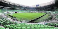 Allianz Parque, est&aacute;dio do Palmeiras, faz uso do gramado sint&eacute;tico.  Foto: Alex Silva/Estad&atilde;o / Estad&atilde;o