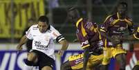 Corinthians foi eliminado pelo Tolima em 2011  Foto: Getty Images/Felipe Caicedo