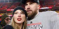 Taylor e seu namorado  Foto: The Music Journal