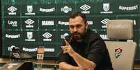-  Foto: Lucas Merçon/Fluminense - Legenda: Fluminense está no processo de receber propostas por sua possível Sociedade Anônima do Futebol (SAF) / Jogada10