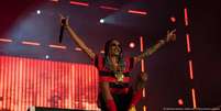 Rapper Oruam em apresentação no Rock in Rio de 2024  Foto: DW / Deutsche Welle