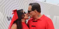 Gretchen e Esdras de Souza   Foto:  Foto: Brazil News