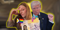 Jules de 'Euphoria', Hunter Schafer, escancara política de gênero do governo Trump ao renovar passaporte: 'Fiquei chocada'.  Foto: Getty Images / Purepeople