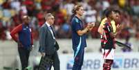 Luiz Araújo vem se destacando e pode ganhar chances no time titular –  Foto: Gilvan de Souza/Flamengo / Jogada10