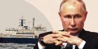 Esta é uma das várias estratégias de Vladimir Putin, que afetam os países que apoiam a Ucrânia, especialmente na Europa  Foto: BBC News Brasil
