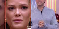 No 'BBB 25', Tadeu Schmidt colocou um detalhe no discurso de eliminação que fez Vitória Strada - e toda a web! - perder o fôlego.  Foto: Reprodu&ccedil;&atilde;o, TV Globo / Purepeople