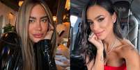 Rafaella Santos, irmã de Neymar, e Bruna Biancardi  Foto: Reprodução/Instagram / Márcia Piovesan