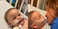 Internado com bronquiolite, filho de Virginia passa por fisioterapia respiratória  Foto: Reprodução/ Instagram / Contigo