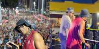 Ronaldinho comanda trio em Salvador  Foto: Reprodução/Instagram/Ronaldinho