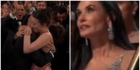 Especialista revela o que Demi Moore disse ao perder Oscar de Melhor Atriz  Foto: Reprodução/X