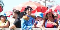 Bloco Sargento Pimenta concentra milhares de foliões no Aterro do Flamengo, na zona sul da cidade do Rio de Janeiro, na manhã de carnaval desta segunda-feira, 3 de março de 2025  Foto: JOSE LUCENA/THENEWS2/ESTADÃO CONTEÚDO / Estadão
