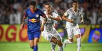 Vinicinho, jogador do Red Bull Bragantino.   Foto: Ari Ferreira/Red Bull Bragantino / Esporte News Mundo